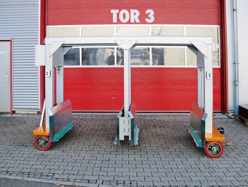 Transporter su ruota - JDC 20 Bridge 2 S - JUNG Hebe- und Transporttechnik GmbH - elevabile