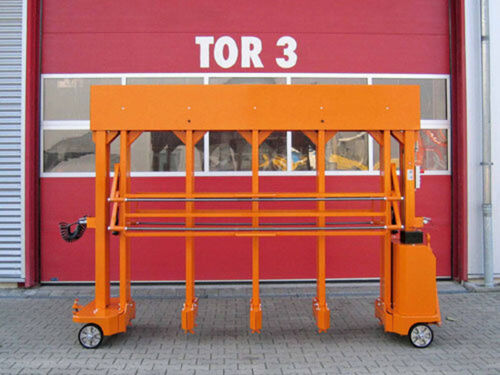 Transporter su ruota - JDC 10 Bridge 4 S - JUNG Hebe- und Transporttechnik GmbH - elevabile