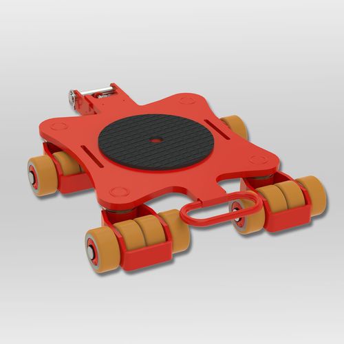 Pattino a rulli per carico elevato - JKB 6 K 14 061 085-Vu - JUNG Hebe- und Transporttechnik GmbH - di trasporto / 360°