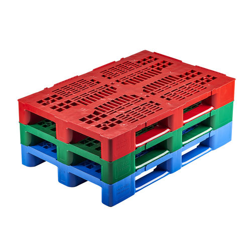 Pallet in plastica riciclata - varioPallet - bekuplast GmbH - euro / per carichi medi / per carico pesante
