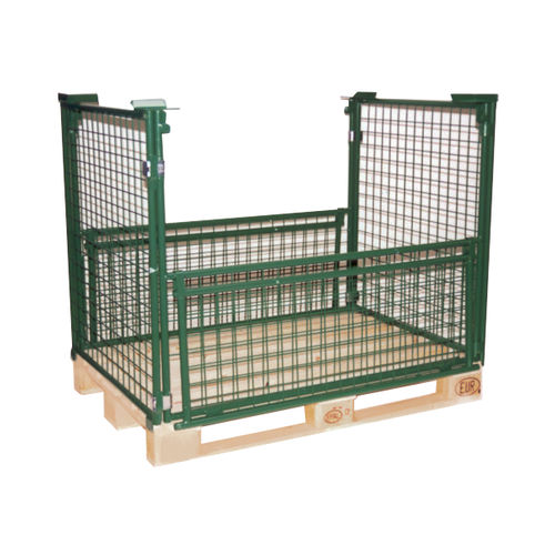 Paretale per pallet in metallo - Type S 31 - GEBHARDT Logistic Solutions GmbH - in rete metallica