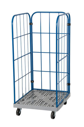 Roll-container multiuso - RBX - GEBHARDT Logistic Solutions GmbH - 3 pannelli / con base plastica / in metallo