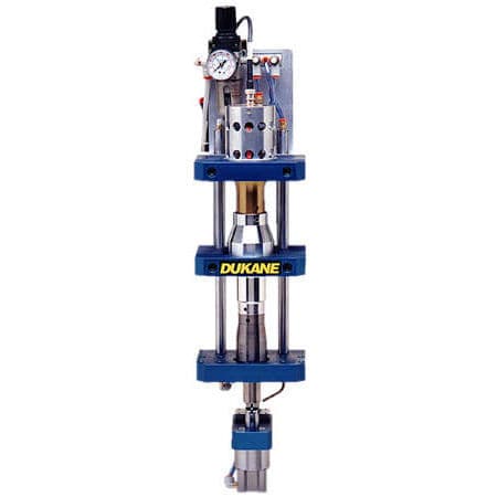 Taglierina ribobinatrice compatta - UFF series - Dukane Intelligent Assembly Solutions - per pellicole plastiche / per tessuti
