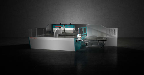 Macchina di curvatura pneumatica - P4 series - SALVAGNINI - elettrica / per lamiere / automatica