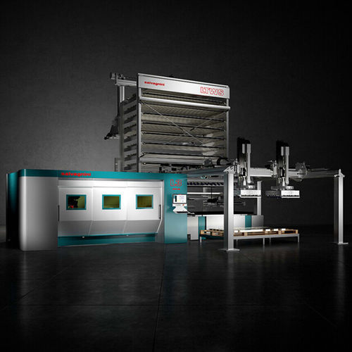 Macchina da taglio laser a fibra - L3.G4 - SALVAGNINI - per alluminio / per acciaio inossidabile / per rame
