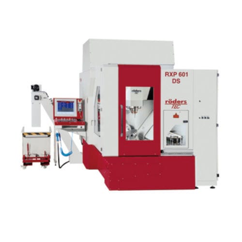 Centro di lavoro CNC 5 assi - RXP601DS  - Roeders - verticale / HSK-E50 / a presa diretta