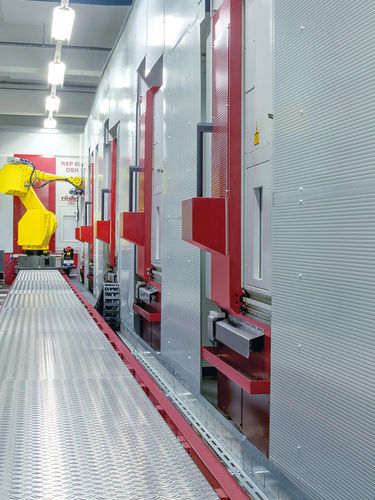 Cella robotizzata per movimentazione - Roeders - per centro di lavorazione