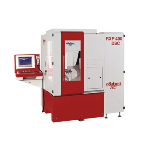 Centro di lavoro CNC 5 assi - RXP400DSC - Roeders - verticale / HSK-E32 / HSK-E 25