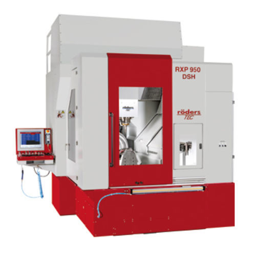 Centro di lavoro CNC 5 assi - RXP950DSH - Roeders - verticale / HSK-E50 / 40 utensili