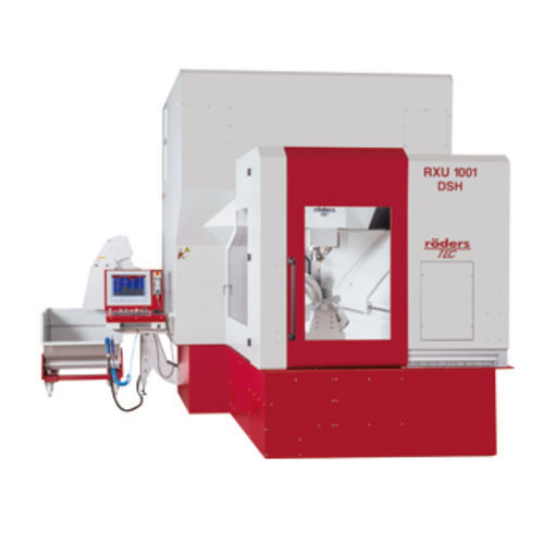 Centro di lavoro CNC 5 assi - RXU1001DSH - Roeders - verticale / HSK A-63 / 24 utensili