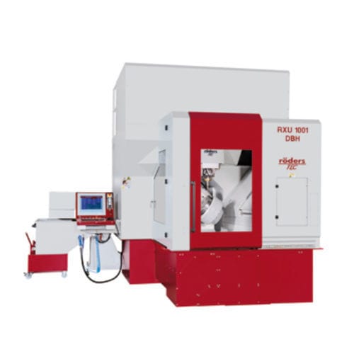 Centro di lavoro CNC 5 assi - RXU1001DBH - Roeders - verticale / HSK-E50 / 24 utensili