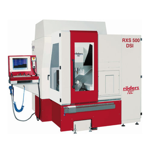 Centro di lavoro CNC 5 assi - RXS500DSI - Roeders - verticale / HSK-E40 / 26 utensili