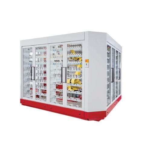 Cella robotizzata di carico - RCR - Roeders - di scarico / per macchina utensile