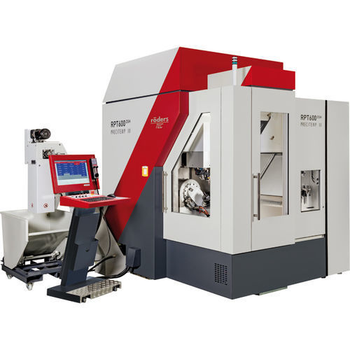 Centro di lavoro CNC 5 assi - RPT600DSH - Roeders - verticale / HSK-E40 / 42 utensili