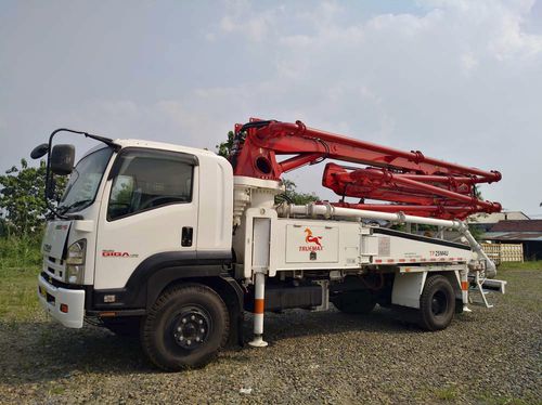 Pompa autocarrata per calcestruzzo - TP25M4 - Hangzhou Truemax Machinery & Equipment Cp.,Ltd