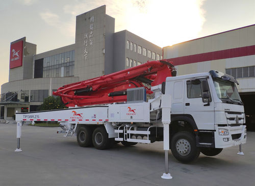 Pompa autocarrata per calcestruzzo - TP38RZ5 - Hangzhou Truemax Machinery & Equipment Cp.,Ltd