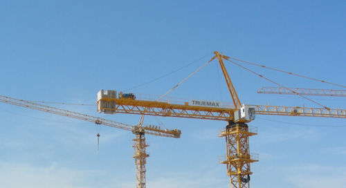 Gru a torre - TC5510-F-40 - Hangzhou Truemax Machinery & Equipment Cp.,Ltd - fissa / per cantiere