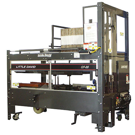 Formatrice di cartoni automatica - CF-25 - SIGNODE - nastro adesivo / chiusura dal basso / a grande cadenza