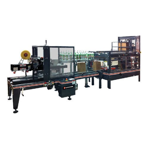 Linea di imballaggio per macchina di formatura - S-6 - SIGNODE - per la chiusura di cartoni / per multiprodotti / per macchina da stampa