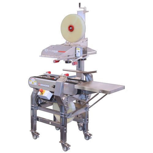 Sigillatrice di cartoni / casse a 4 lembi - LD-Xss RTE - SIGNODE - nastro adesivo / semiautomatica