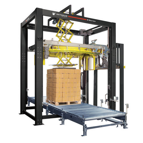 Avvolgitrice fasciapallet ad anello rotante - Octopus® S  - SIGNODE - automatica / per pallet / con trasportatore
