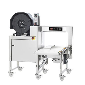 Reggiatrice automatica - SGP Series - SIGNODE - per pesce / per reggia plastica / per l'industria agroalimentare