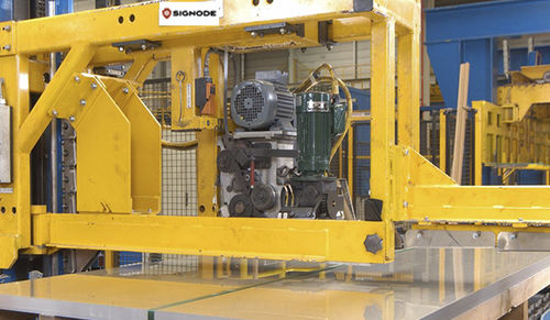 Reggiatrice squadratrice automatica - BRS - SIGNODE - di asta / per barre / per billette