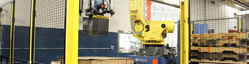 Depallettizzatore robotizzato - SIGNODE - di lastre / per vaschette / di casse