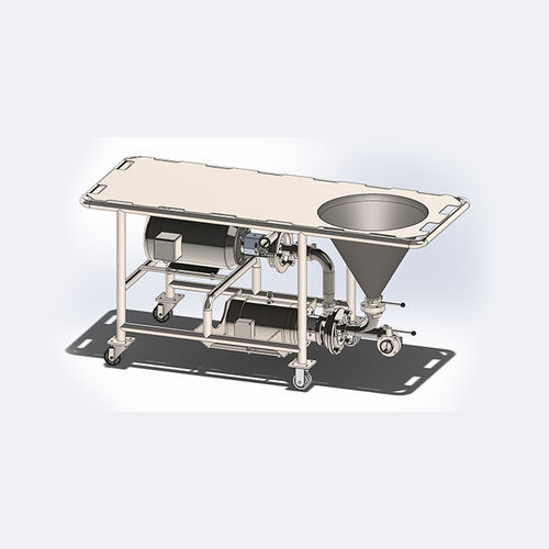 Miscelatore dinamico - POWDER-max - Ampco Pumps - batch / per polvere / in acciaio inossidabile