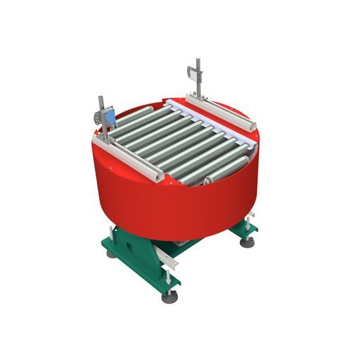 Tavola girevole elettrica - PROCON S600 - Project Service & Produktion GmbH - orizzontale / per trasportatore / con trasportatore a rulli