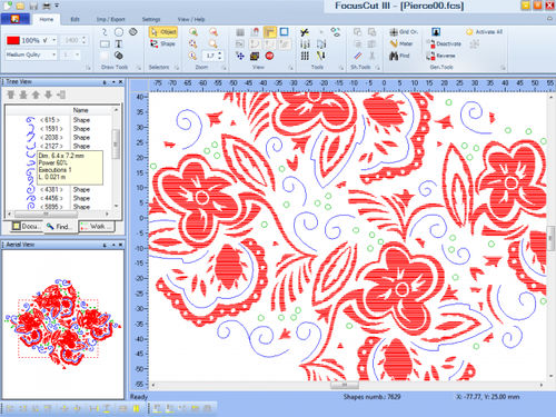 Software di programmazione - FOCUSCUT X - Proel TSI - grafico / per schema / per lavorazione al laser