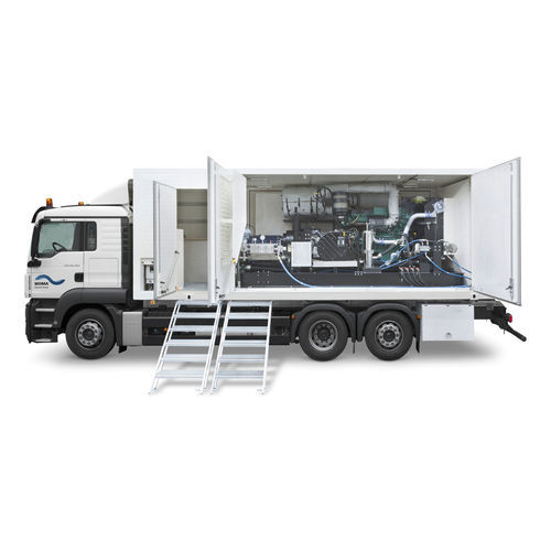Idropulitrice con motore diesel - EcoMaster D 550Z ZWG - WOMA GmbH - montata su camion