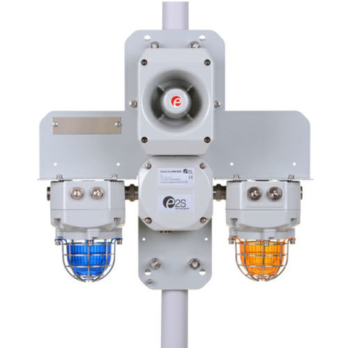 Centrale di misurazione e di allarme industriale - D2xC4 - E2S Warning Signals - compatto / di incendio
