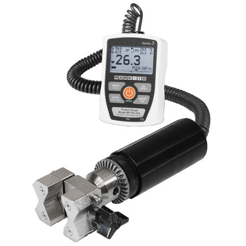 Torsiometro portatile - MTT03C series  - Mark-10 - per tappi di bottiglie / digitale / manuale