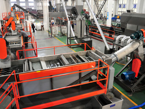 Linea di lavaggio ad acqua - JIANGSU BEIER MACHINERY CO.,LTD - automatica / per l'industria del riciclaggio / di processo