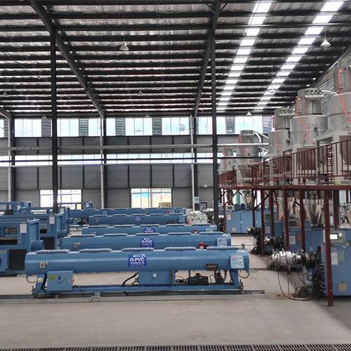 Linea di estrusione multistrato - JIANGSU BEIER MACHINERY CO.,LTD - per tubi / per PVC / per tubi di drenaggio