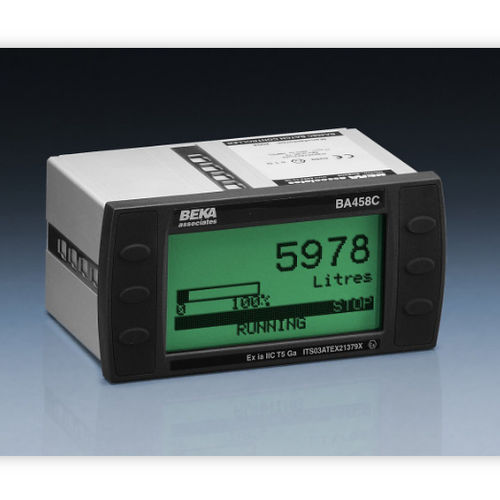 Controllore per batch a sicurezza intrinseca - BA458C - BEKA - da montare su pannelli