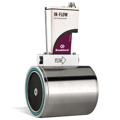 Misuratore di portata a turbina - F-1 series - Bronkhorst - a vortice / a pressione differenziale / termico