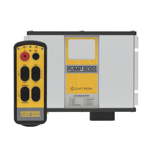 Telecomando per pompa per calcestruzzo - Remtron&trade; Pump Boss&trade; - Cattron - senza fili / a pulsanti / per costruzioni