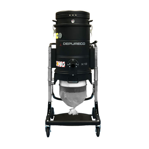 Aspiratore industriale - M100 JET CLEAN LONGOPAC - DEPURECO INDUSTRIAL VACUUMS - a secco / monofase / mobile
