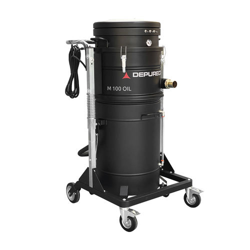 Aspiratore industriale - M100  - DEPURECO INDUSTRIAL VACUUMS - per olio e trucioli / elettrico / su ruote