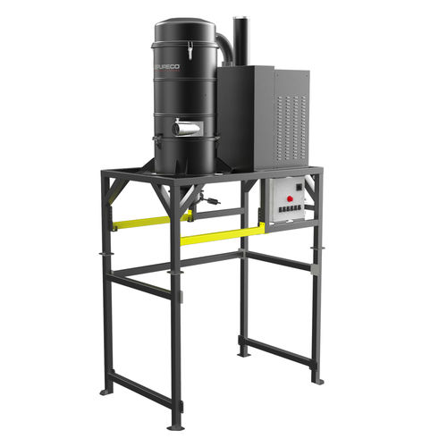 Aspiratore industriale - HF 12 - DEPURECO INDUSTRIAL VACUUMS - a secco / trifase / fisso