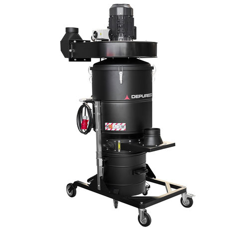 Aspiratore industriale - DF 40 - DEPURECO INDUSTRIAL VACUUMS - a secco / per polveri / trifase
