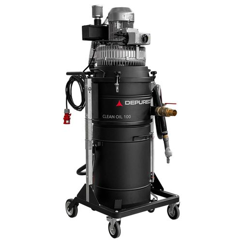 Aspiratore industriale - CLEAN M - DEPURECO INDUSTRIAL VACUUMS - per olio e trucioli / elettrico / mobile