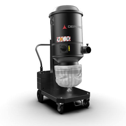 Aspiratore industriale - XFLOOR 3 - DEPURECO INDUSTRIAL VACUUMS - a secco / per polveri fini / monofase