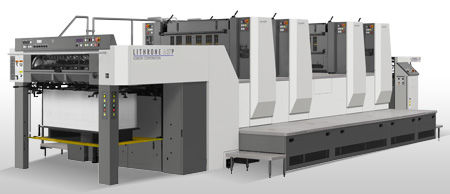 Macchina da stampa a rotoincisione - LITHRONE A37P - Komori - a 4 colori / a 2 colori / a doppia faccia