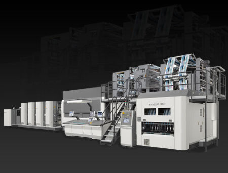 Macchina da stampa offset rotativa - SYSTEM 35S - Komori - per carta