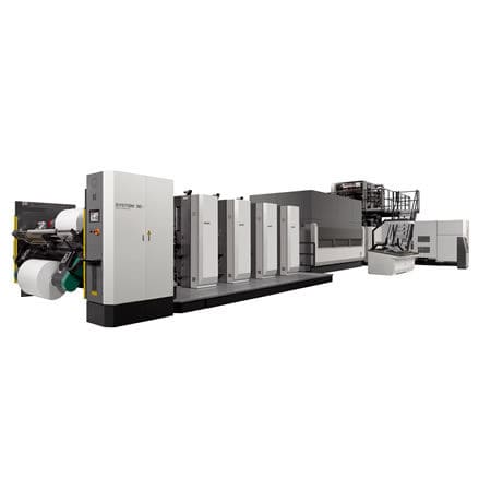 Macchina da stampa offset rotativa - SYSTEM 38S - Komori - per carta