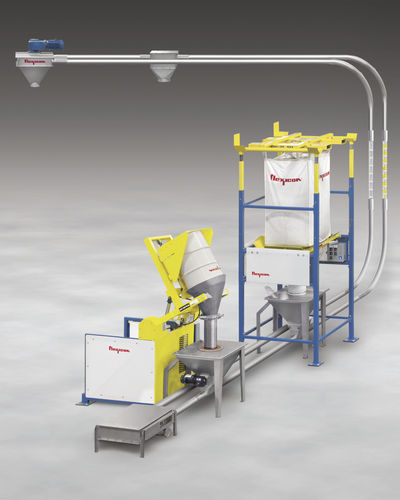 Trasportatore a catena - FLEXI-DISC™ - FLEXICON - orizzontale / tubolare / da trasporto
