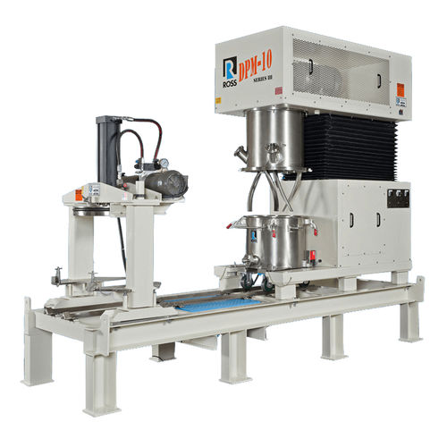 Sistema di scarico per miscelatore - HED-10 - ROSS Mixers - per prodotti viscosi / per prodotti sfusi / per guarnizioni O-ring